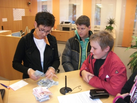 Eröffnung eines Klassenkontos für die Irlandklasse 